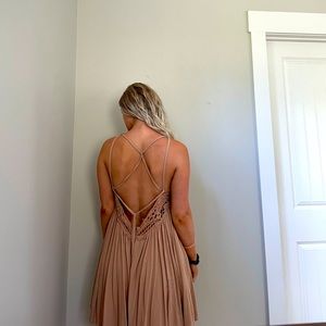 Nude dress